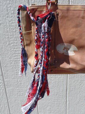 Hand Crafted Clip On Textile Swag